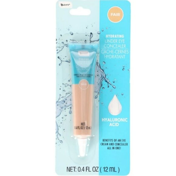NWT B Pure Hyaluronic Hydrating Under Eye Concealer Cover Fair Light - Picture 1 of 2
